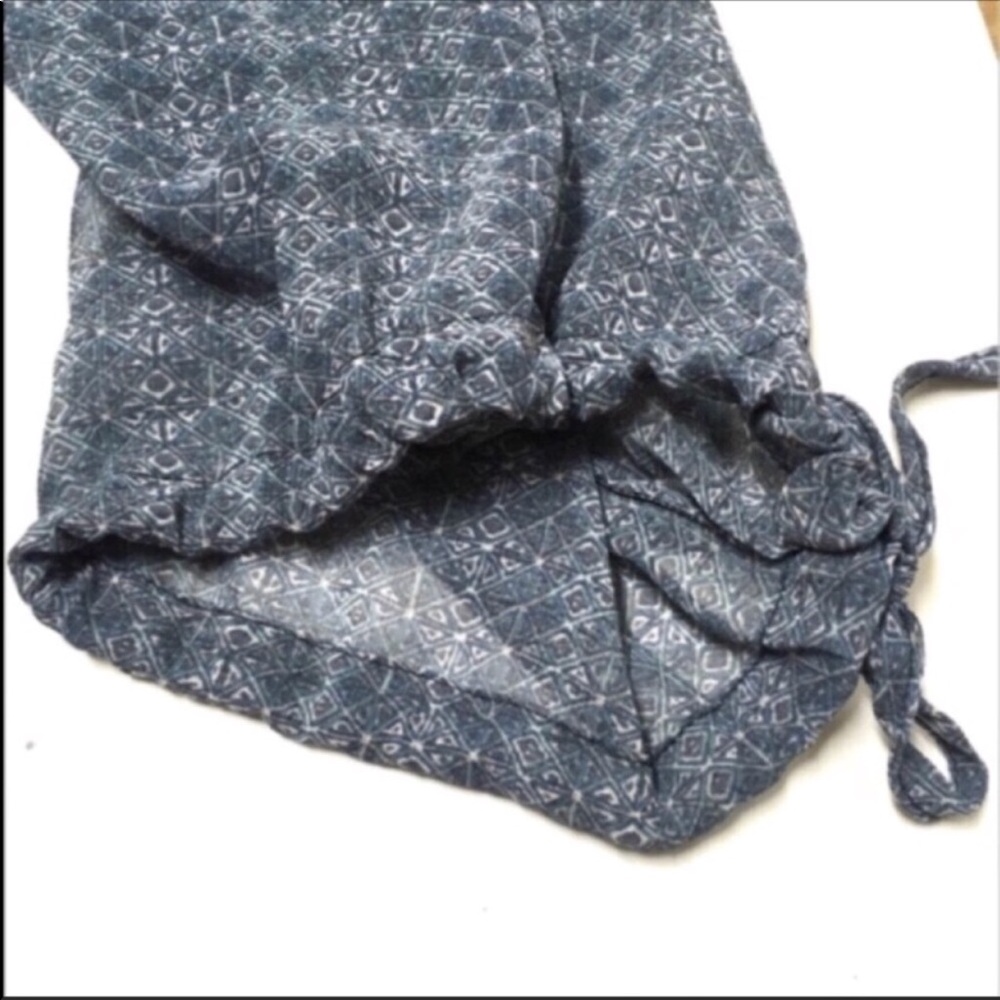 3/$50 Free People Oksana blue boho dress 2 XS - Picture 7 of 7